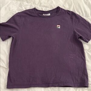 Fila Women's Deep Purple Short Sleeve Tee